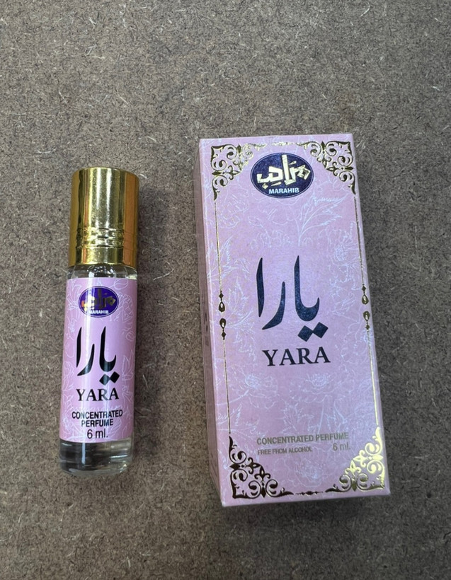 عطر روغنی یارا 6ml عربستان اصل – پخش بوی قوی و قیمت ویژه