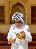 دله قهوه ۱۶ سانت رسلان اصل سوریه – کیفیت عالی و طرح سنتی