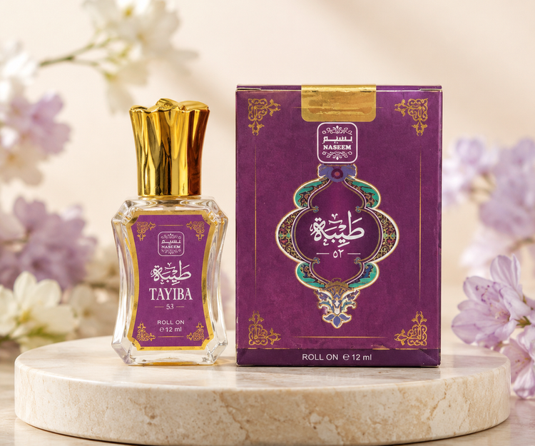 عطر طیبه ۱۲ میل نسیم امارات | عطر جیبی زنانه و مردانه اماراتی