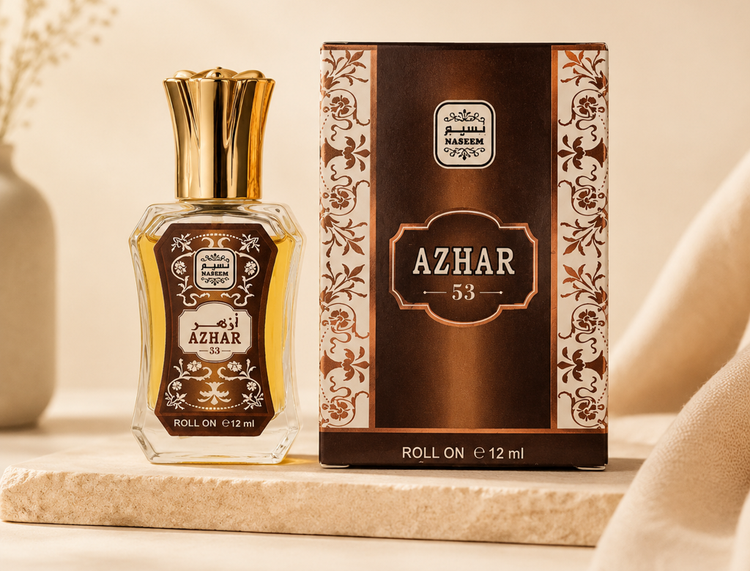 عطر ازهر ۱۲ میل نسیم امارات | عطر جیبی زنانه و مردانه اماراتی