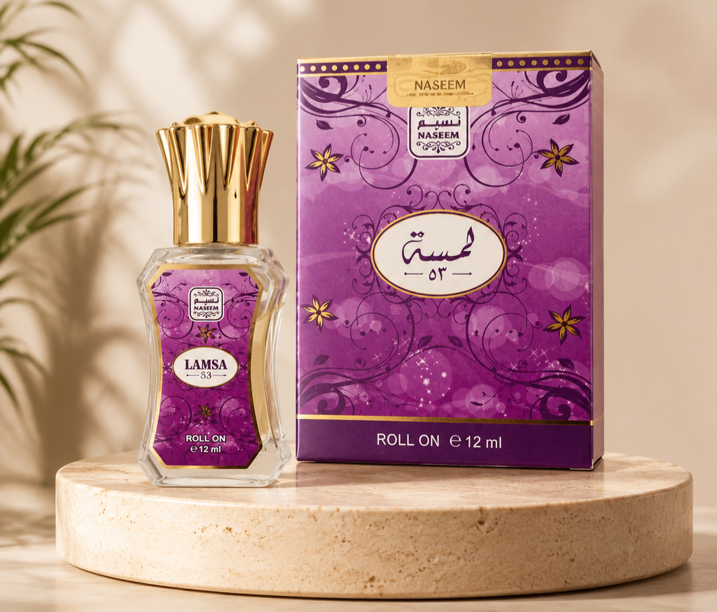 عطر لمسه ۱۲ میل نسیم امارات | عطر جیبی زنانه و مردانه اماراتی