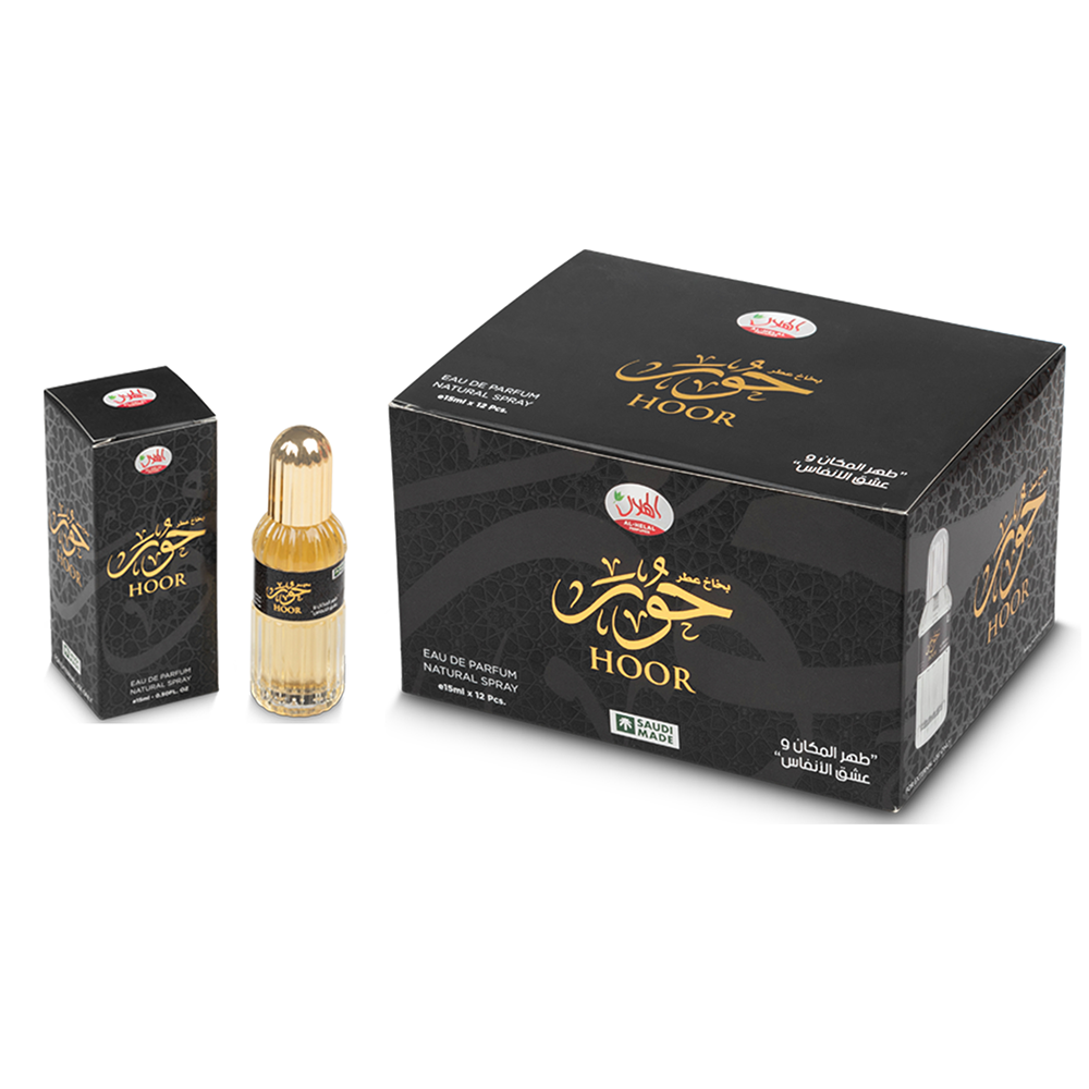 خرید ادکلن حور ۱۵ میل عربستان | عطر جیبی اصل با رایحه عربی خاص و جذاب