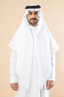 چفیه سفید عربی مردانه غتره سفید لوکس و اصیل